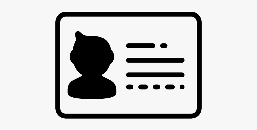 Identity Theft Insurance - Free Svg Driver Licence, Transparent Clipart