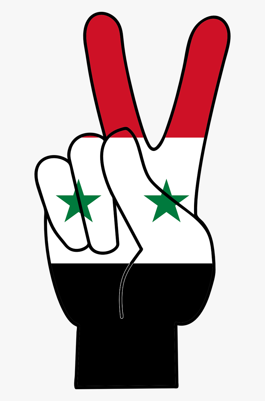Syrian Civil War Symbol, Transparent Clipart