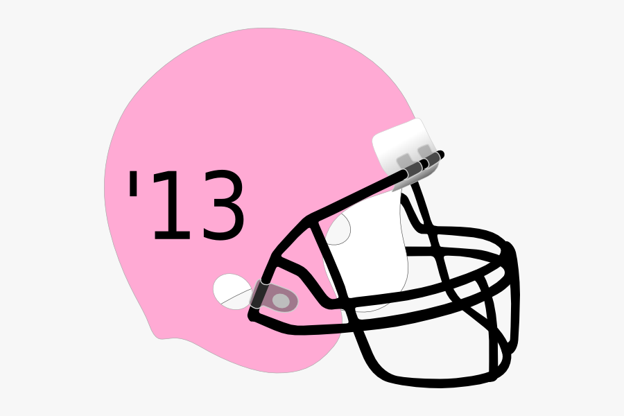 Clip Black And White Library Helmet Pink Clip Art At - Black Football Helmet Png, Transparent Clipart