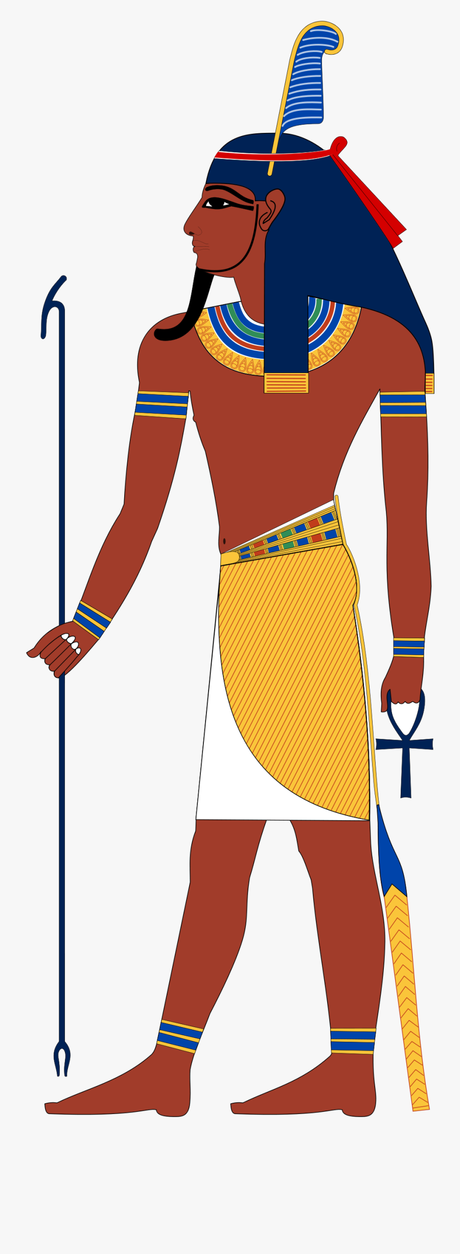 Shu Wikipedia Ancient Egypt - God And Goddesses From Egypt, Transparent Clipart