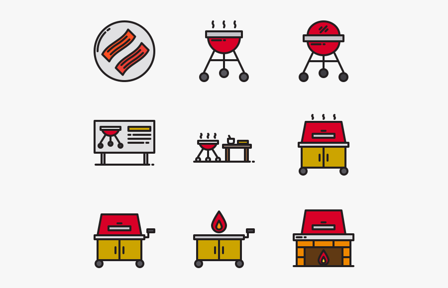 Bbq, Transparent Clipart