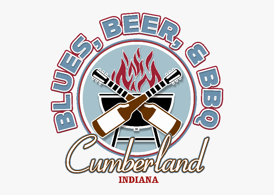 Blues Beer And Bbq Logo, Transparent Clipart