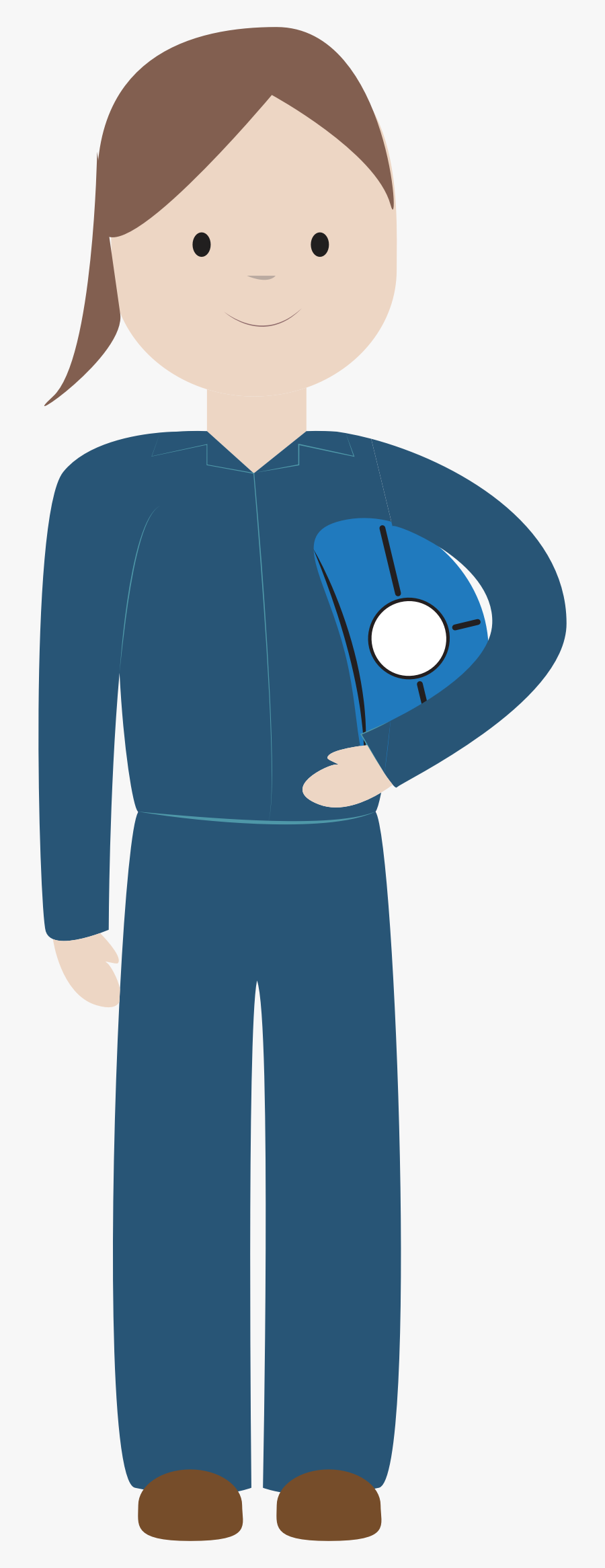 Engineering - Girl Engineer Clipart Png, Transparent Clipart