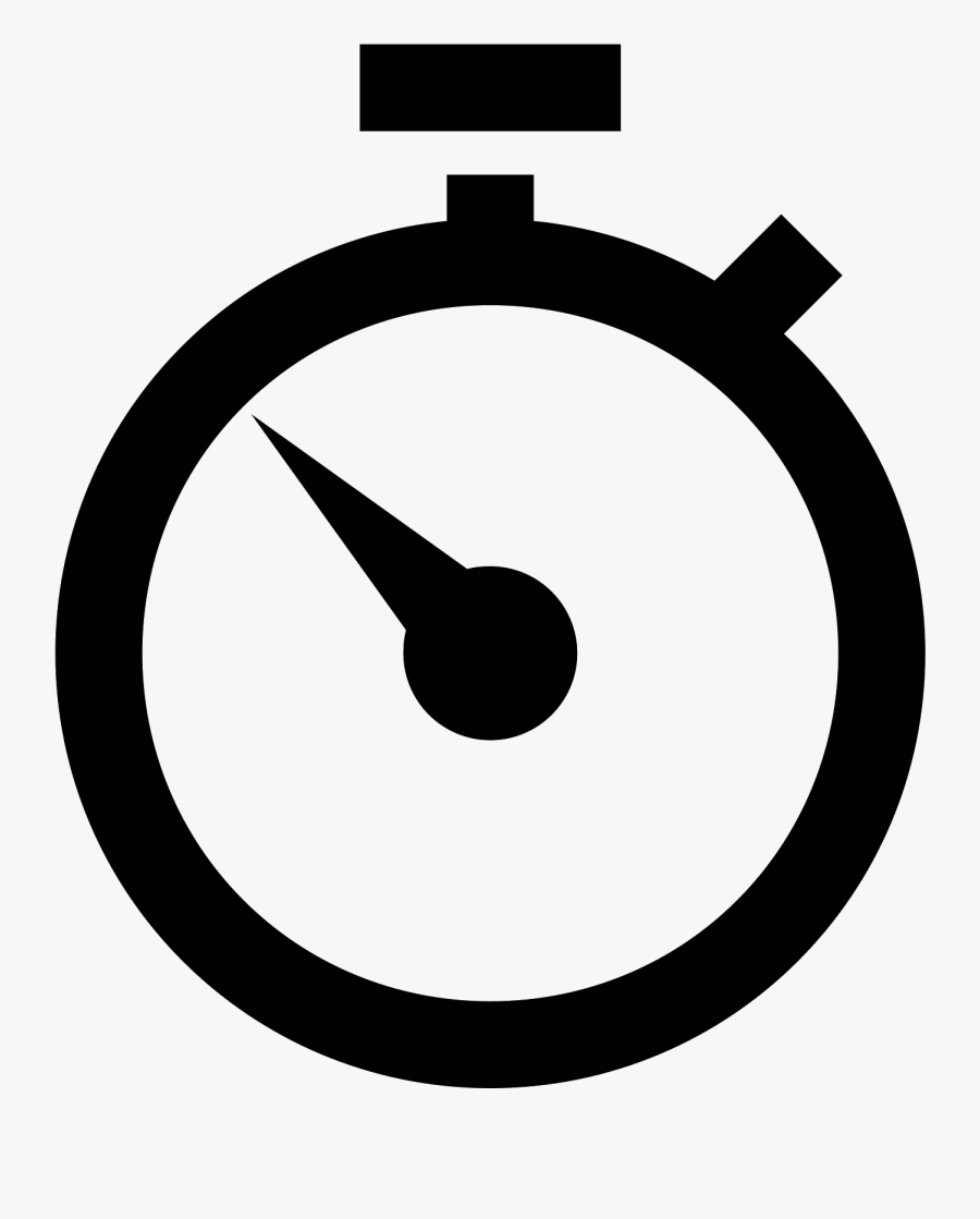 Computer Icons Stopwatch Time Download - Watch Icon Png, Transparent Clipart