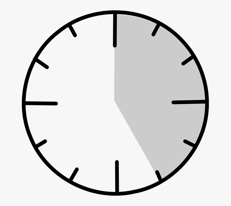 Chronometer, Time, Timer, Stopwatch - Clock Face With No Numbers, Transparent Clipart