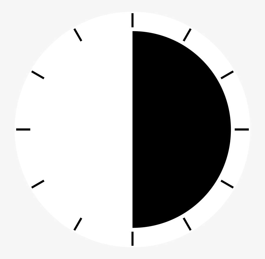 Clock Periods 6 - 1 Minute Gif Png, Transparent Clipart