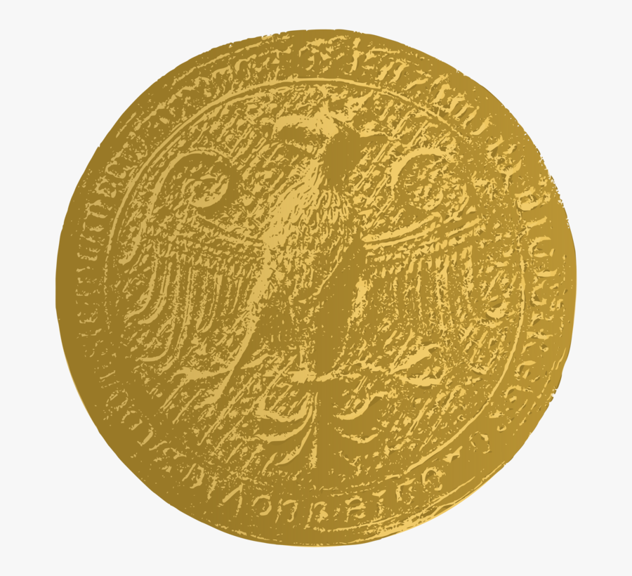Coin,gold,currency - Old Coin Clipart, Transparent Clipart