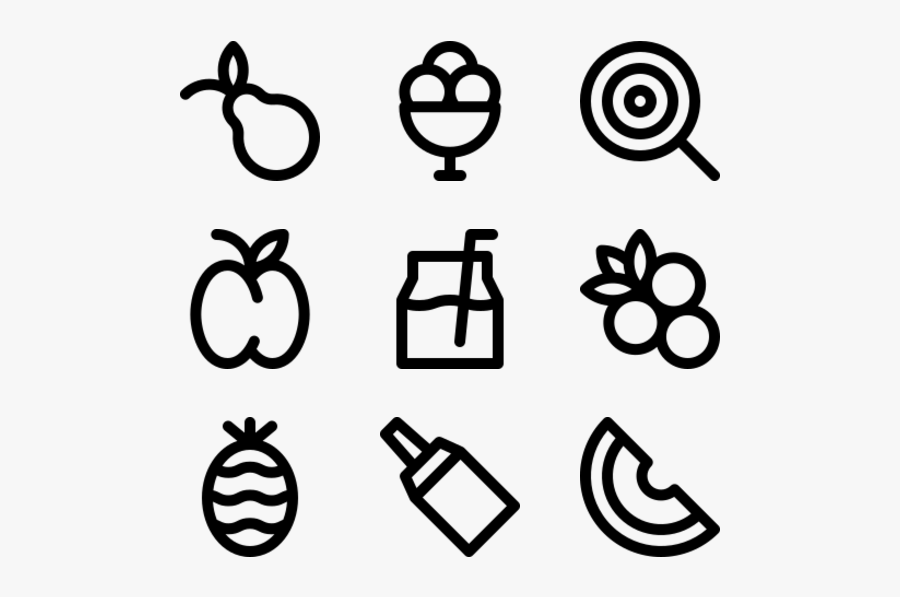 Fruit Icons - Time Icon Eps, Transparent Clipart