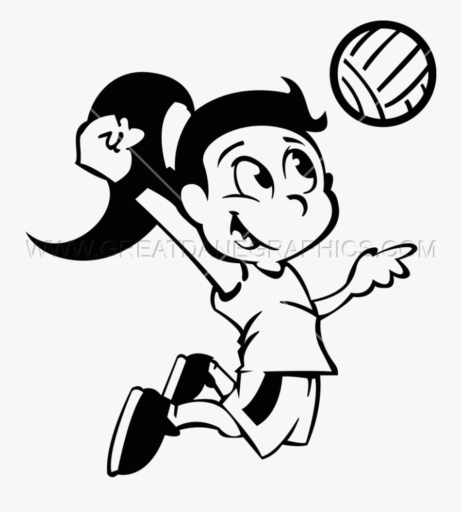 Transparent Volleyball Clip Art - Cartoon Setting Volleyball Clipart, Transparent Clipart