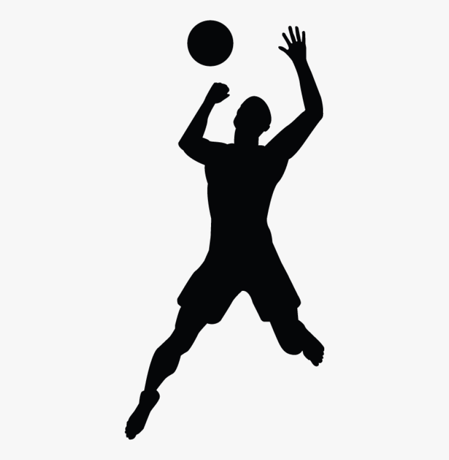Spiking Volleyball Png, Transparent Clipart