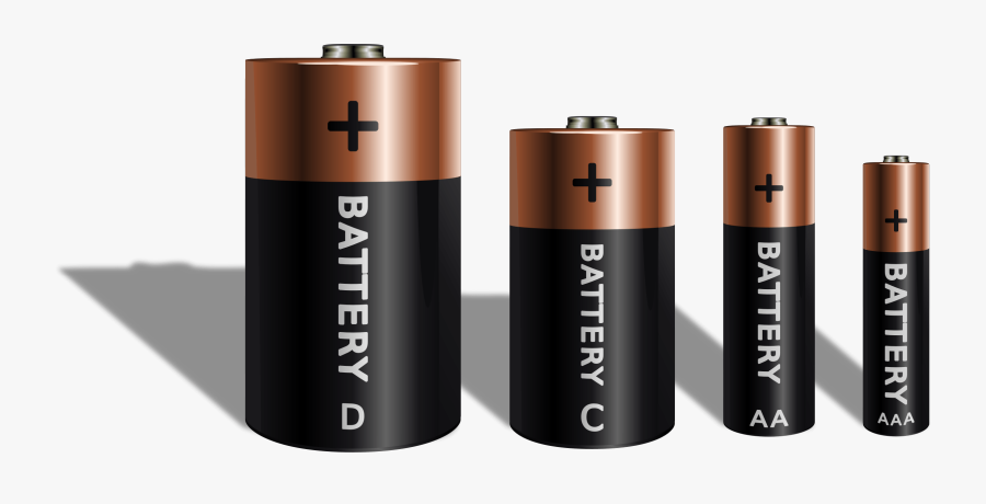 Batteries Clipart, Transparent Clipart