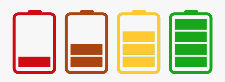 Find Other Uses For Reclaimed Laptop Batteries, Such - Battery Charge, Transparent Clipart