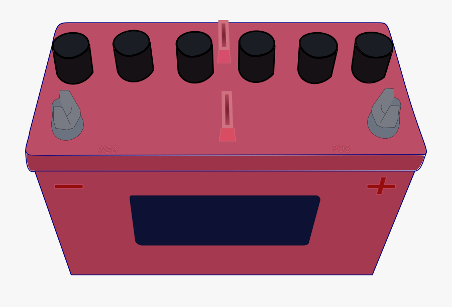 Rechargeable Battery Clipart - Aircraft Battery Clipart, Transparent Clipart