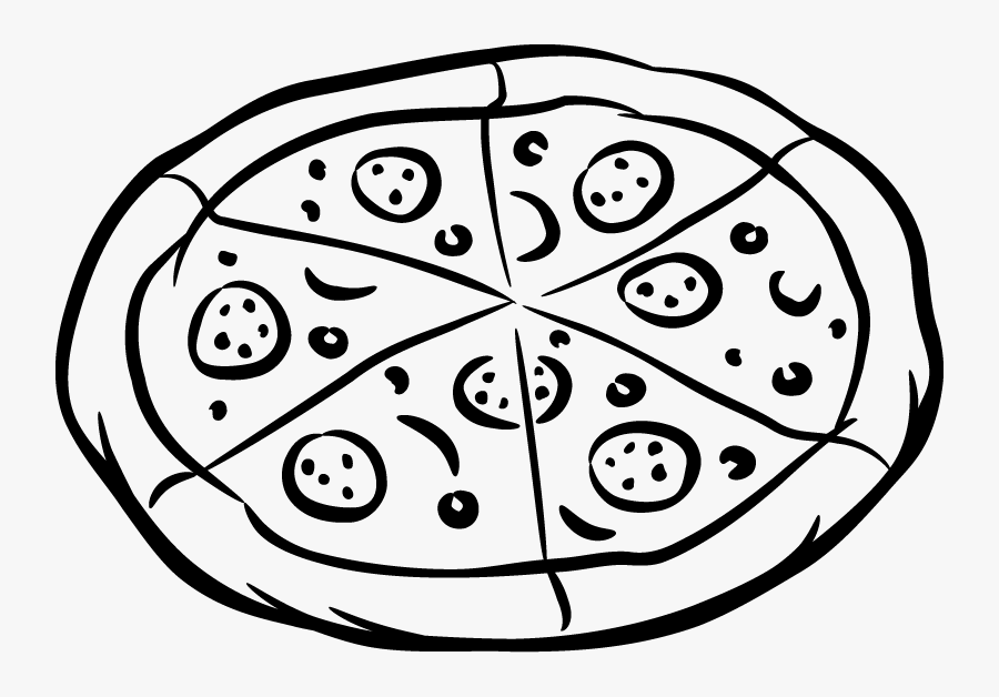 Pizza - Pizza Rysunek, Transparent Clipart