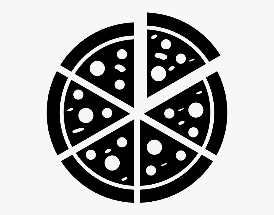 Pizza Slices Icon, Transparent Clipart