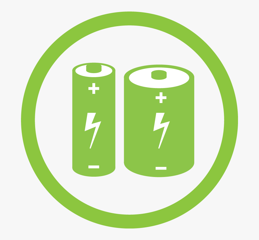 Household Batteries - Recycle Batteries Png, Transparent Clipart