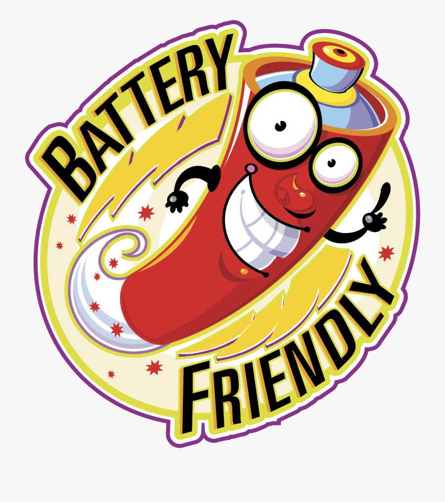 Battery Friendly 01 Logo Png Transparent Clipart , - Battery, Transparent Clipart