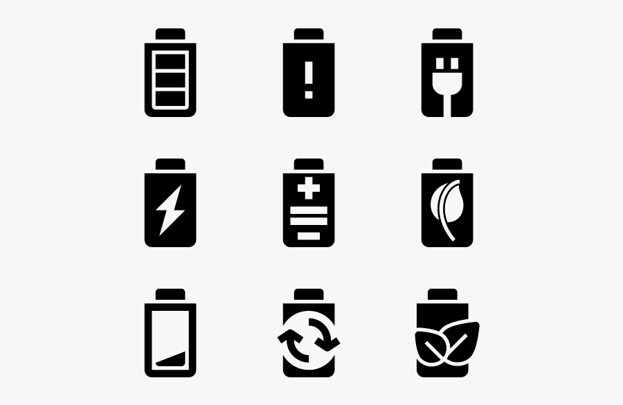 Battery, Transparent Clipart