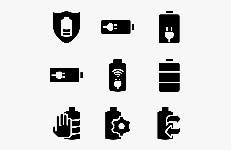 Battery, Transparent Clipart