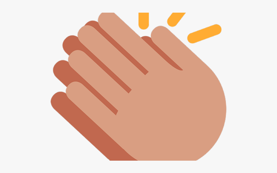 Clap Emoji Transparent Background, Transparent Clipart