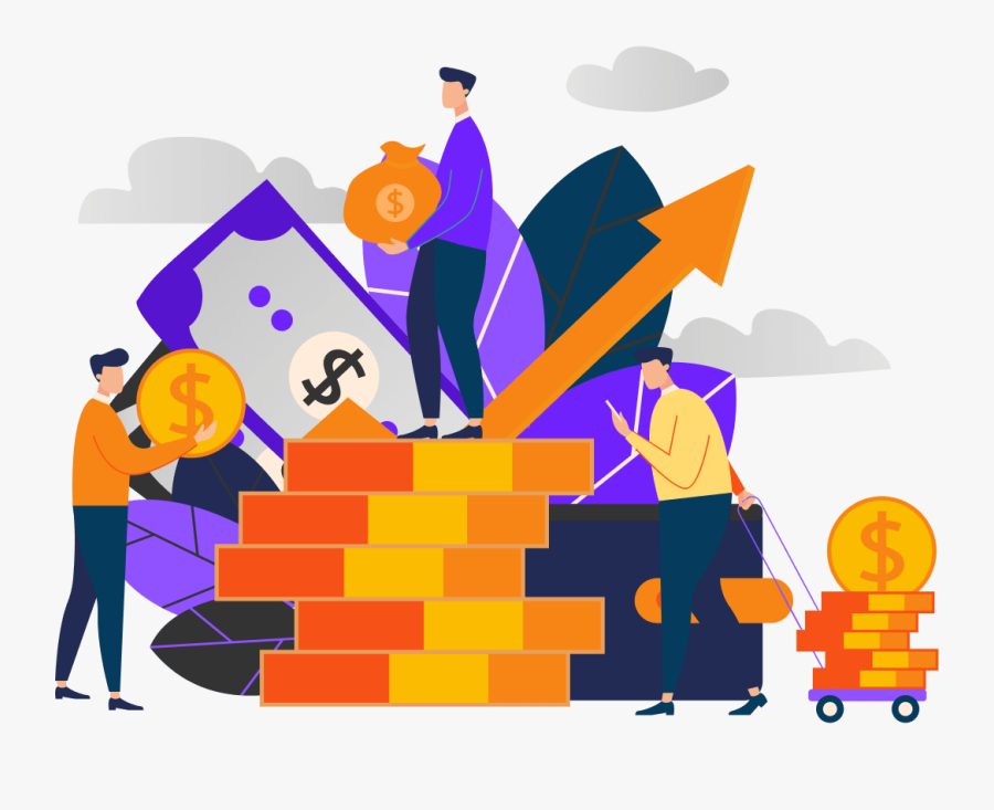 Money For Company, Transparent Clipart