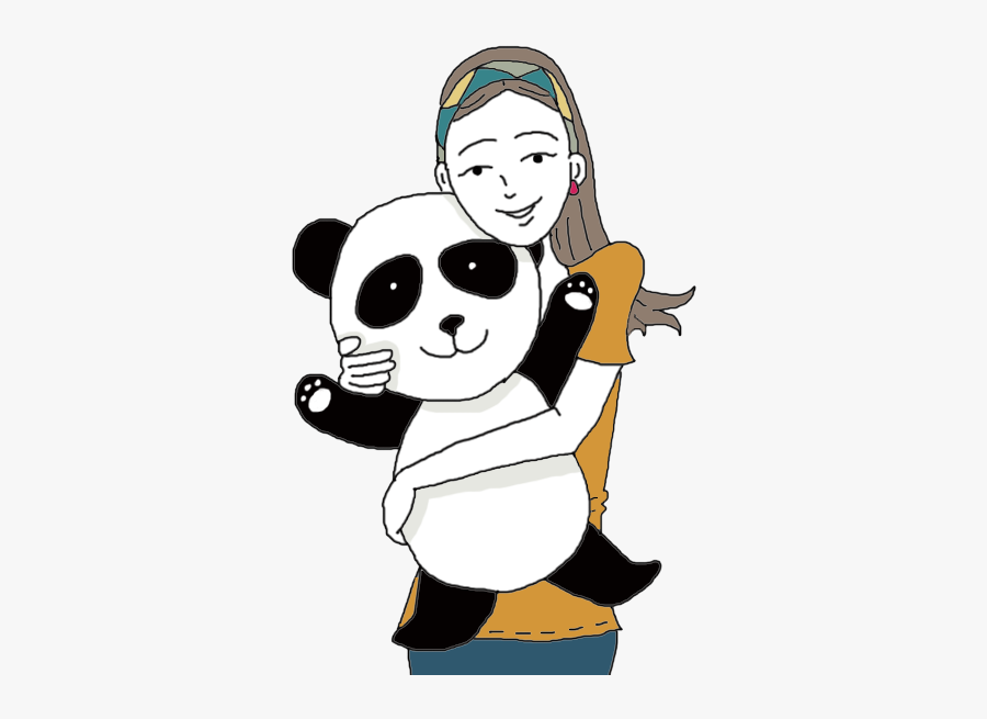 Panda - Cartoon, Transparent Clipart