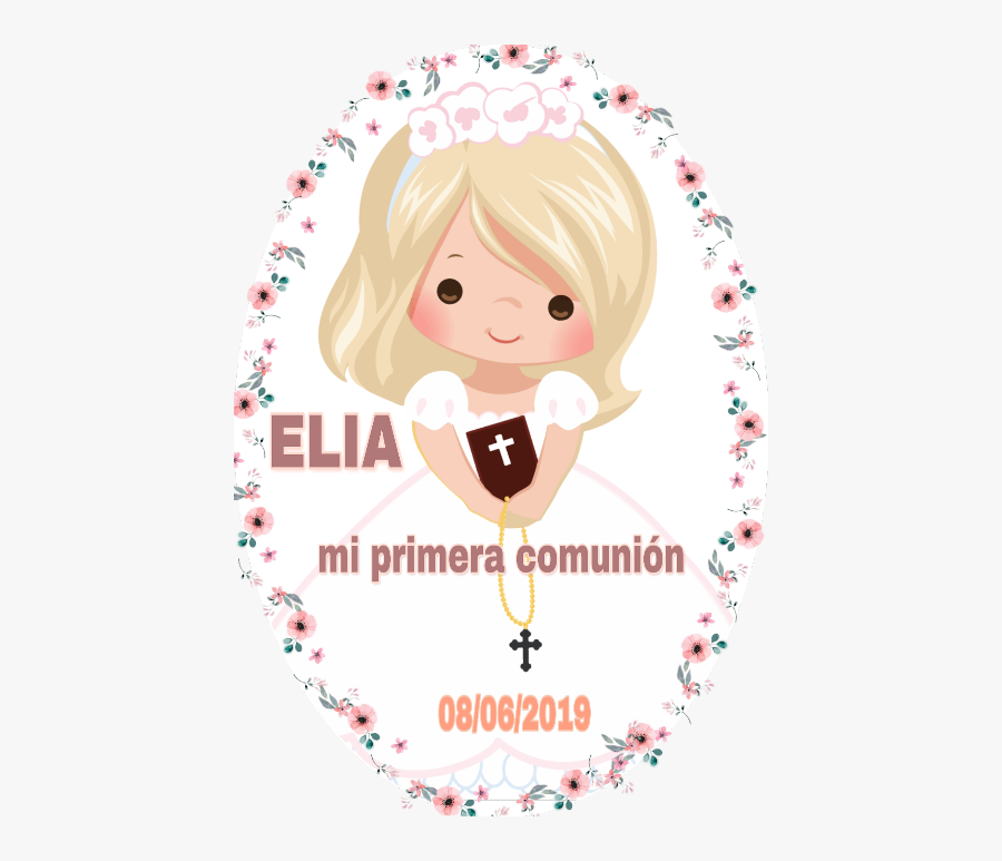 Comunion Freetoedit - Niña Rubia Comunion, Transparent Clipart