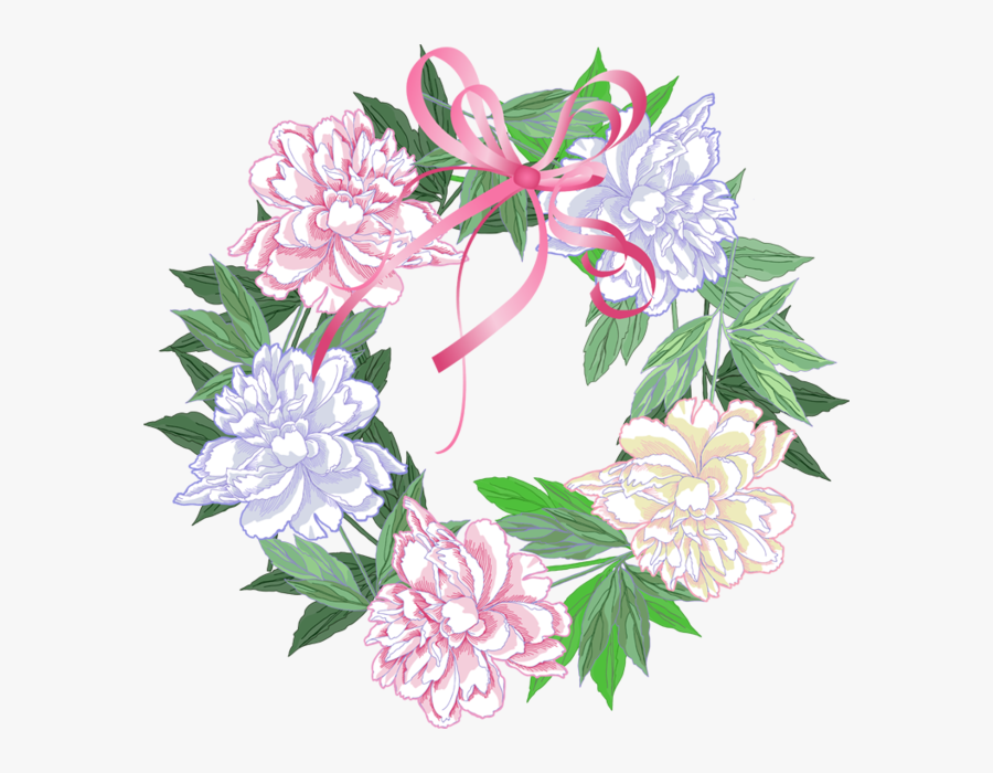 Free Clipart For Spring Wreath, Transparent Clipart