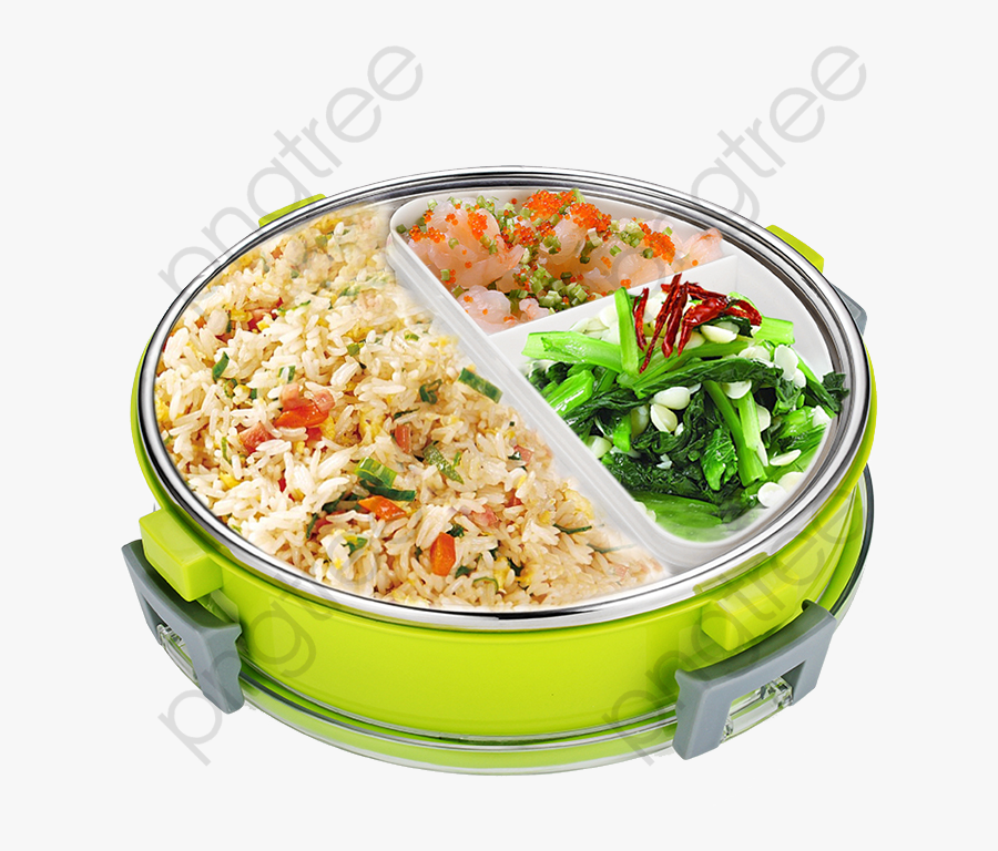 Round Lunch Box, Green, Lunch Box, Product Kind Png - Olivier Salad, Transparent Clipart