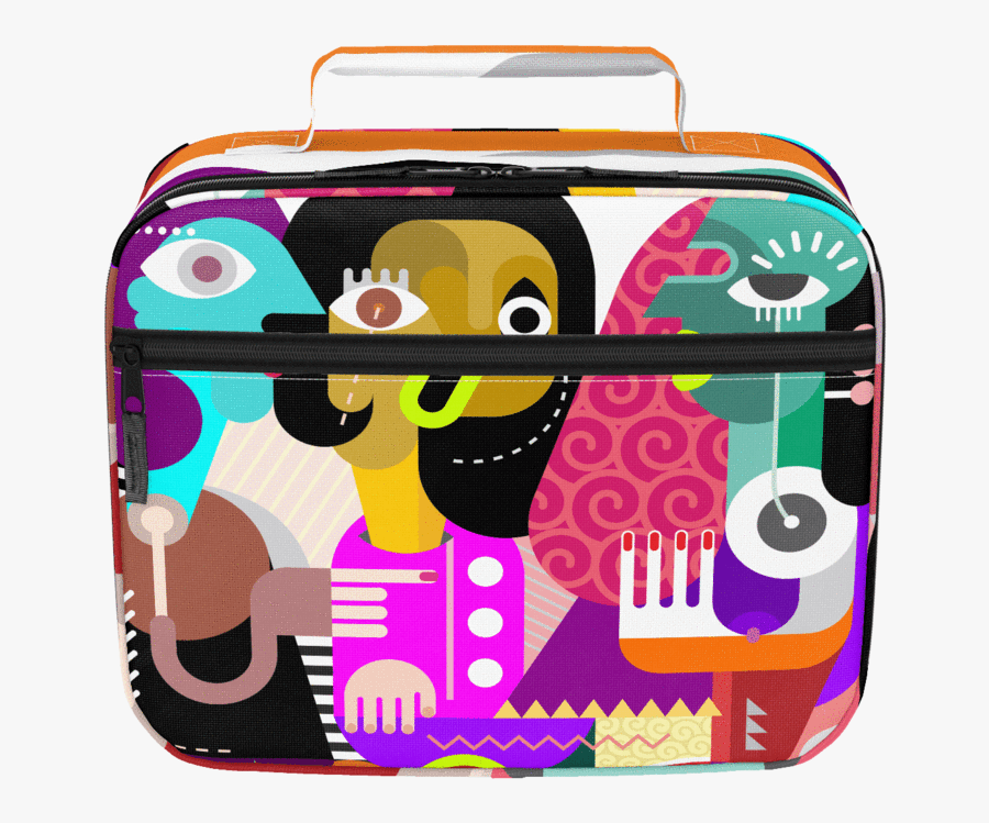 Lunch Box Parrot - Tres Mujeres Dibujos, Transparent Clipart