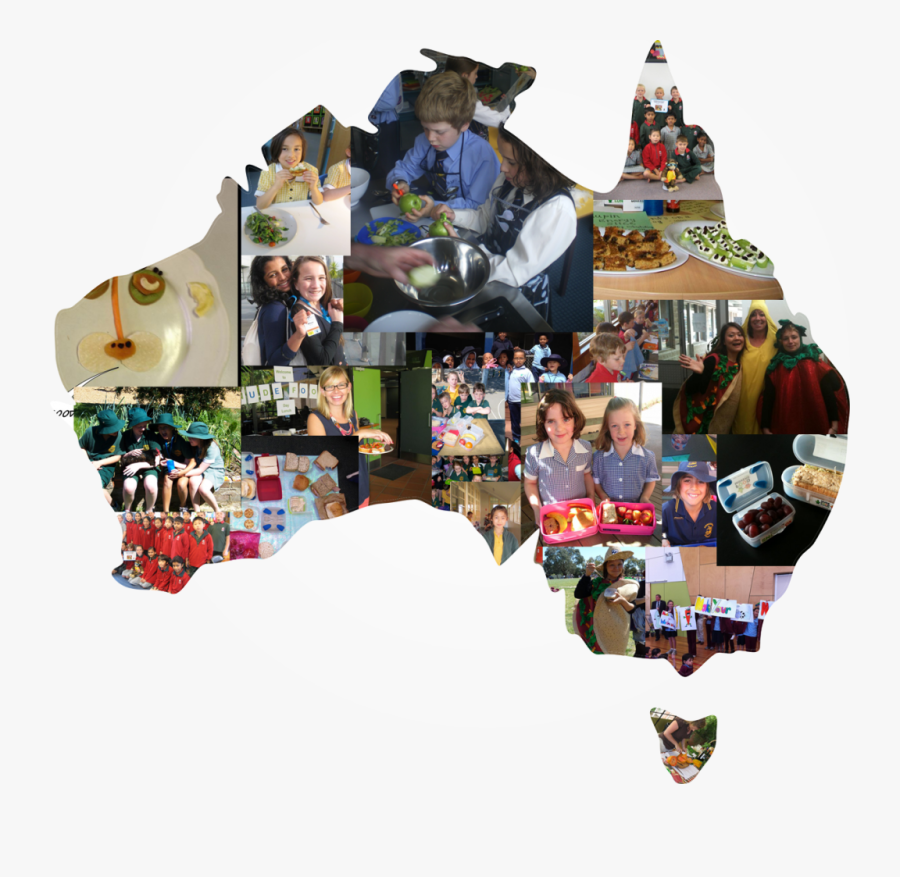 Transparent Lunch Bag Clipart - Collage, Transparent Clipart