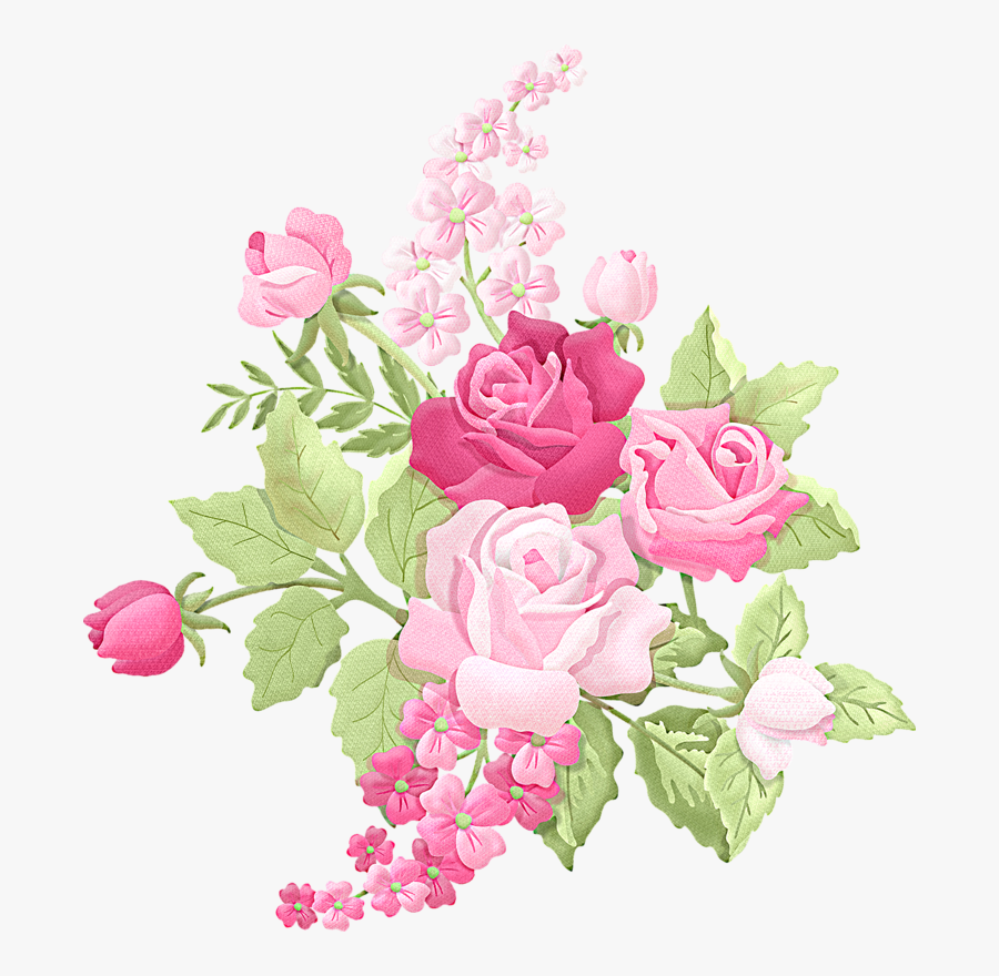 Romance Roses Collection - Flowers Clip Art Elegant, Transparent Clipart