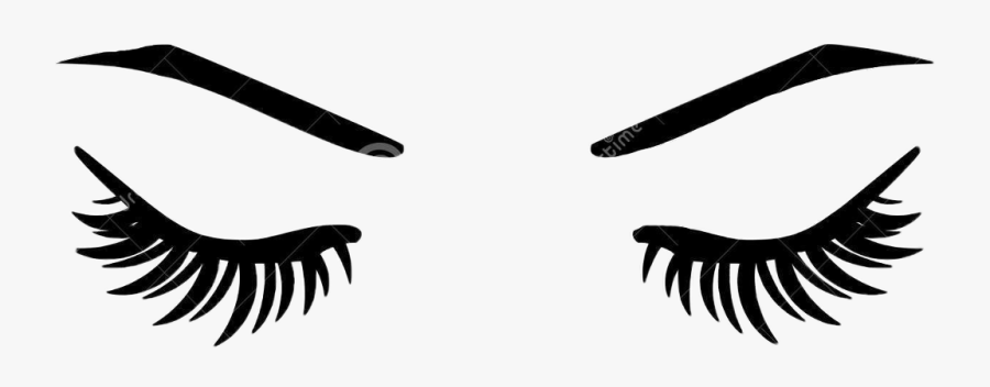 #eyelashes #eyes #lashes #clipart #blackandwhite #freetoedit - Eye Lashes Clip Art, Transparent Clipart