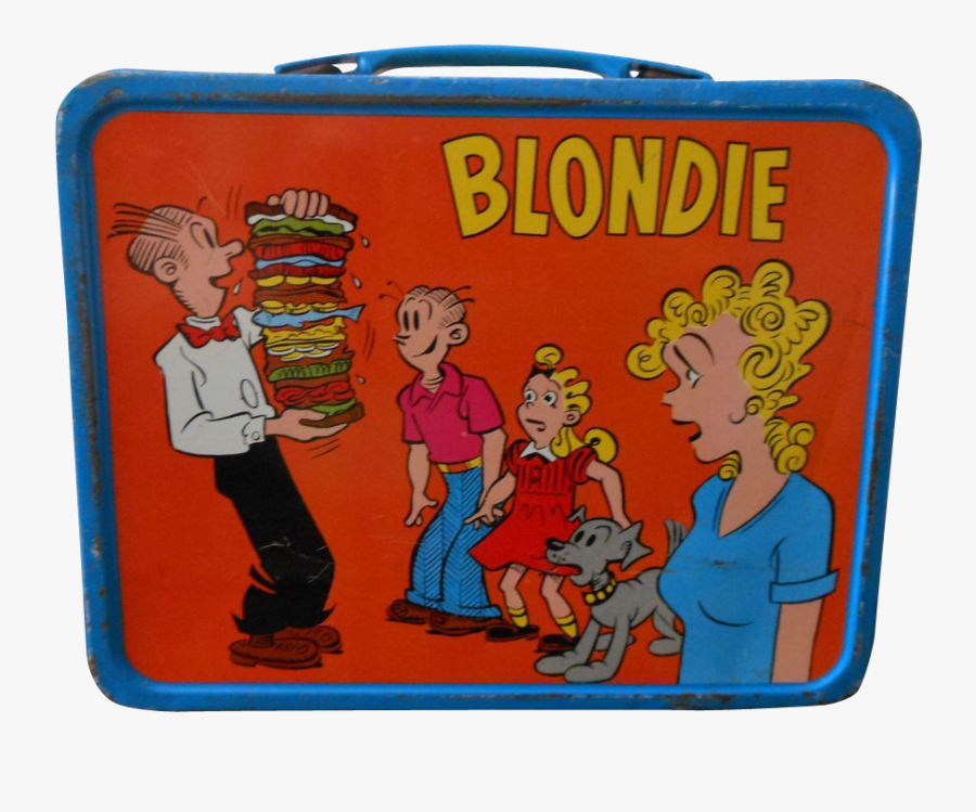 1950s Lunch Boxes, Transparent Clipart