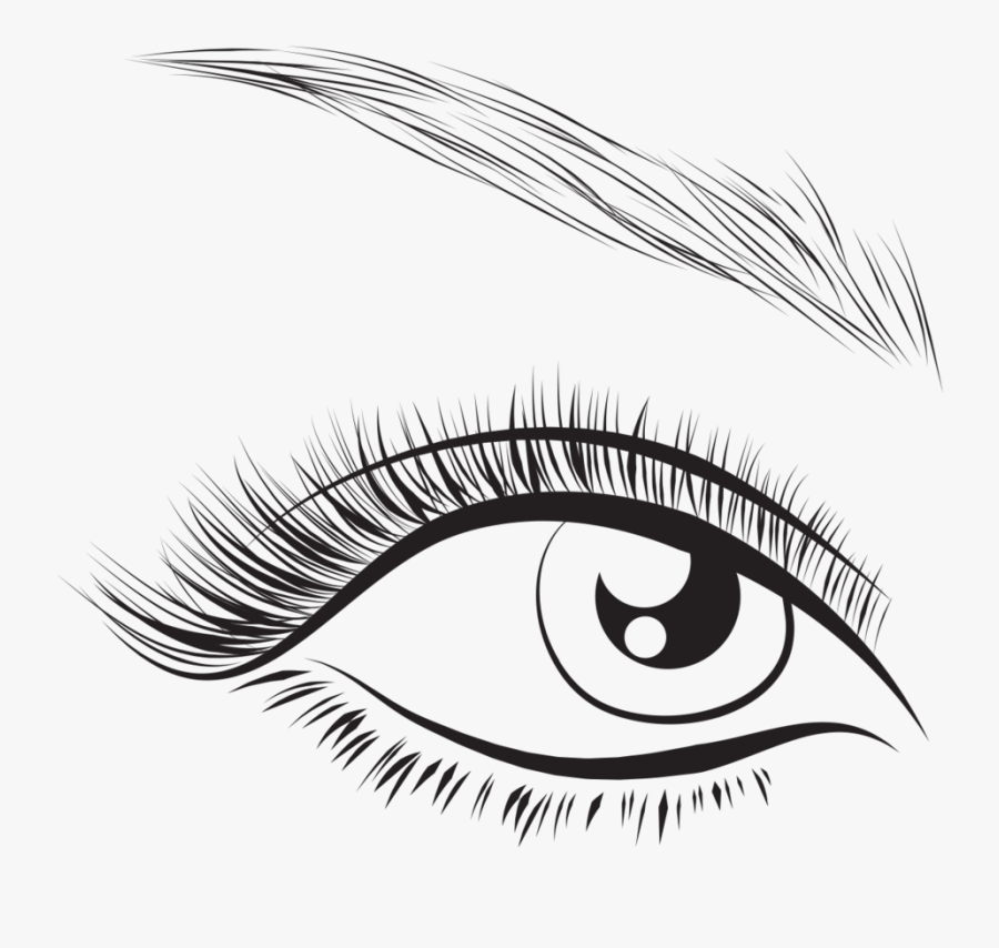 Картинки Ресницы Pmg, Transparent Clipart