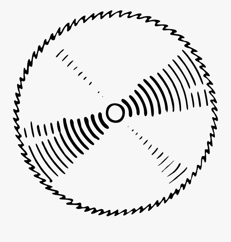 Circular Saw - Black Circle Border Png, Transparent Clipart