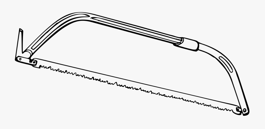 Line Art,angle,area - Big Hacksaw, Transparent Clipart