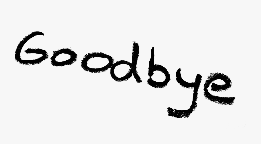 Goodbye Png Hd Quality - Png Goodby, Transparent Clipart