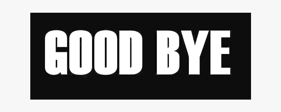 Bye Transparent, Transparent Clipart
