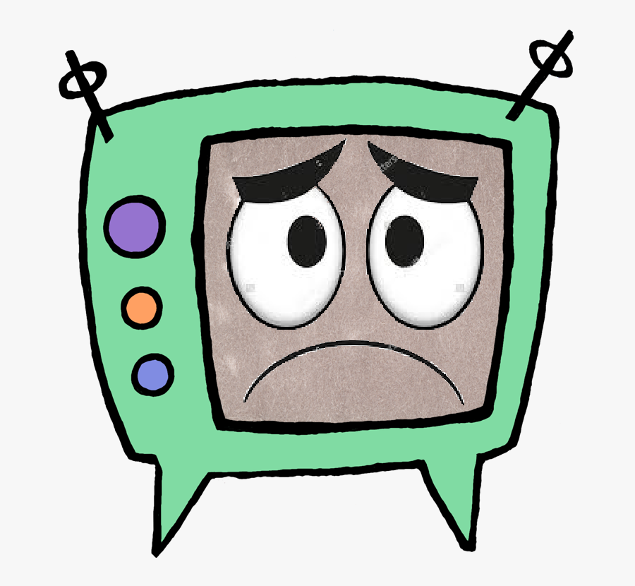 Cartoon Old Tv Png, Transparent Clipart