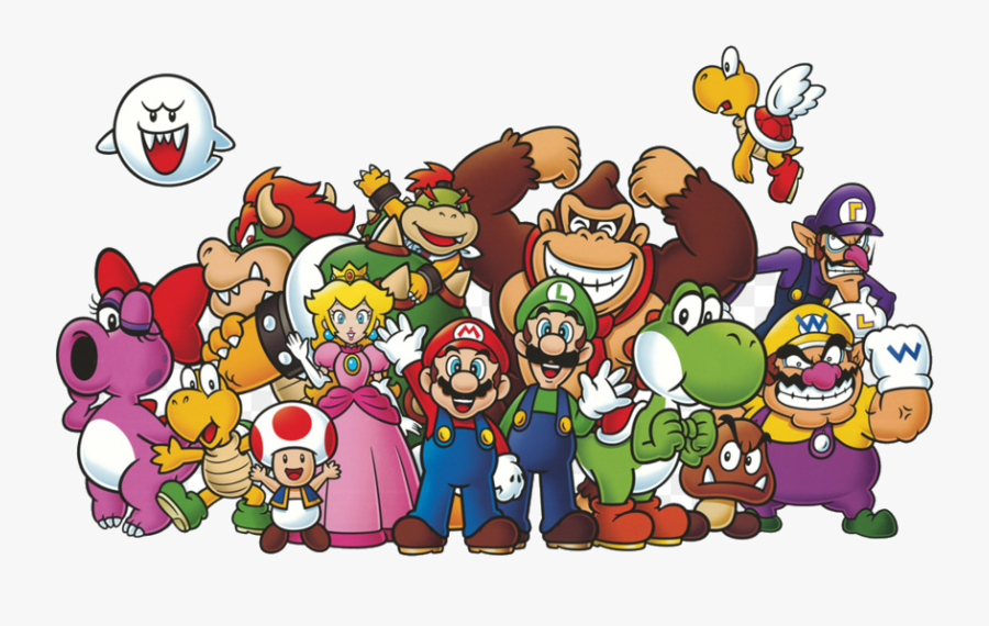 Clip Art Top Stories Of The - Super Mario Characters, Transparent Clipart