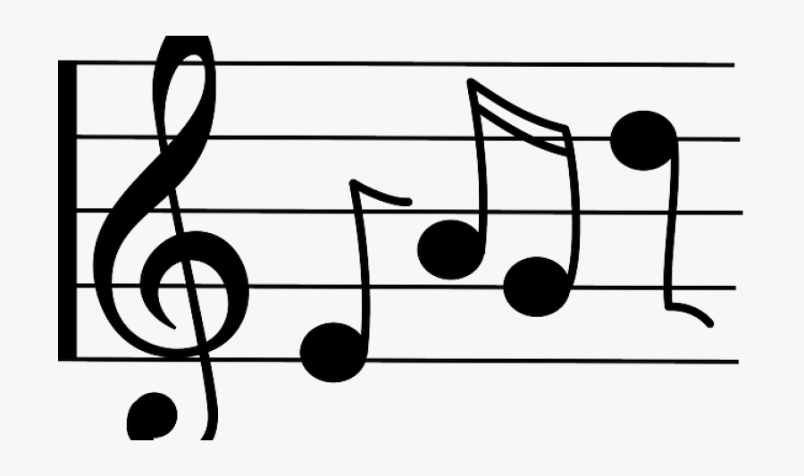 Music Score - Music Notes Clip Art, Transparent Clipart