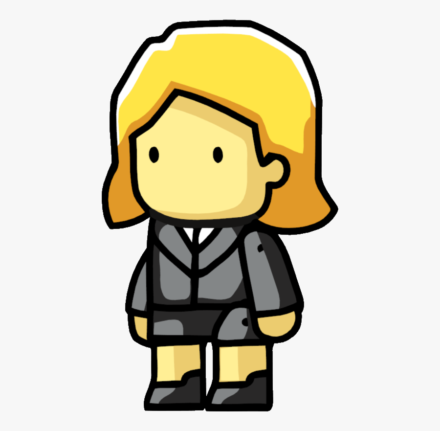 Secretary Female - Office Scribblenauts, Transparent Clipart