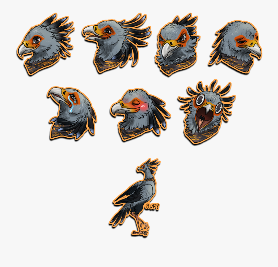 [not My Art] Stickers - Buzzard, Transparent Clipart