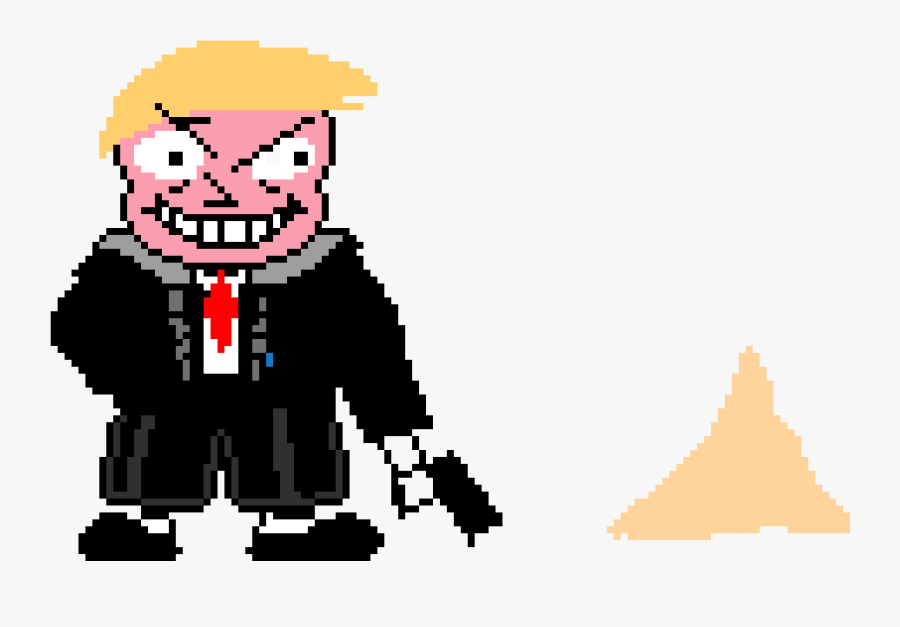 Sans Cipher Pixel Art, Transparent Clipart