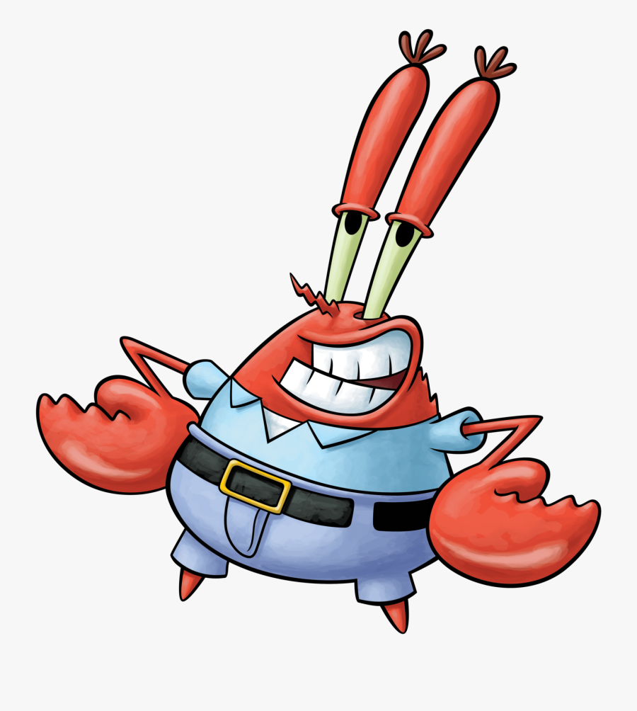 Games For Life - Mr Krabs Transparent, Transparent Clipart