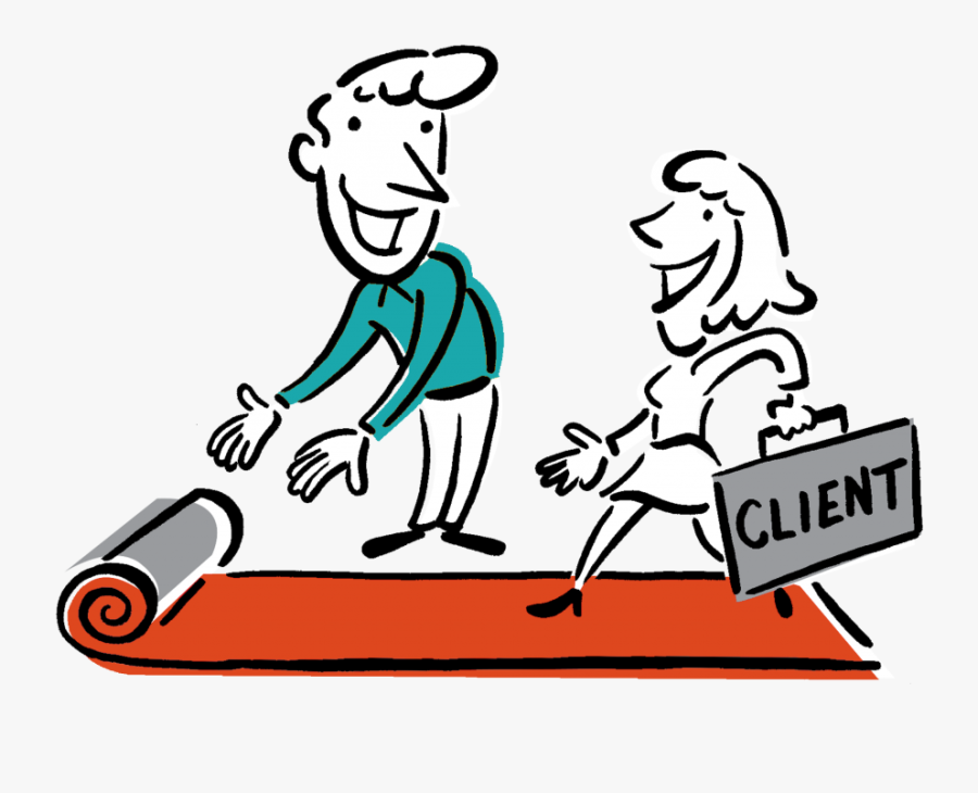 Tam People Pulling Words Clipart & Clip Art Images - Get Clients Clipart, Transparent Clipart