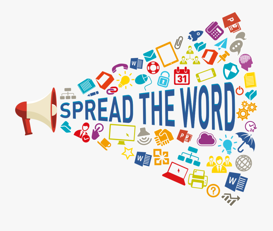 Spread The Archives Impact - Spread The Word Logo, Transparent Clipart