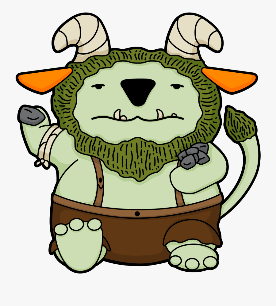 The Troll - Clip Art, Transparent Clipart