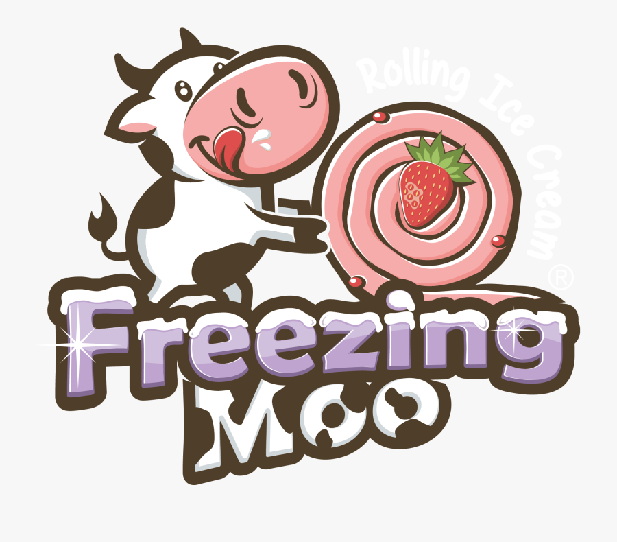 Freezing Moo Rolling Ice Cream, Transparent Clipart